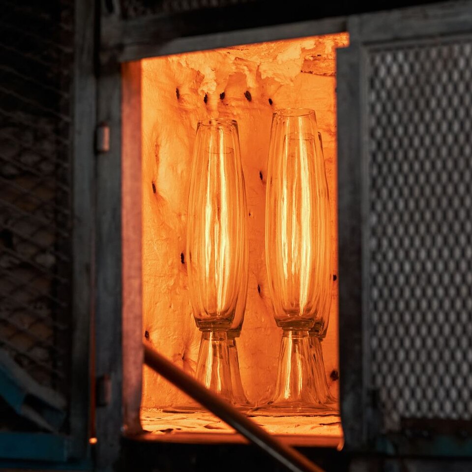 Pure Recycled Glass Vases West Elm United Kingdom